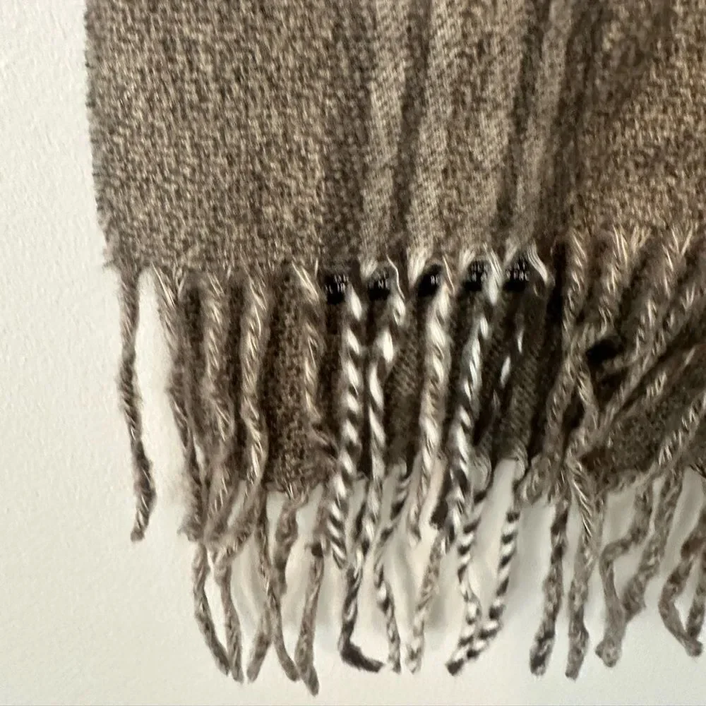 Black Brown 1826 Plaid Scarf